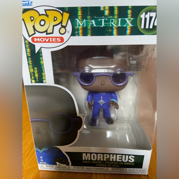 NIB Matrix Funko Pop trio of Morpheus, Trinity, and Neo. All new in boxes. - Picture 3 of 4